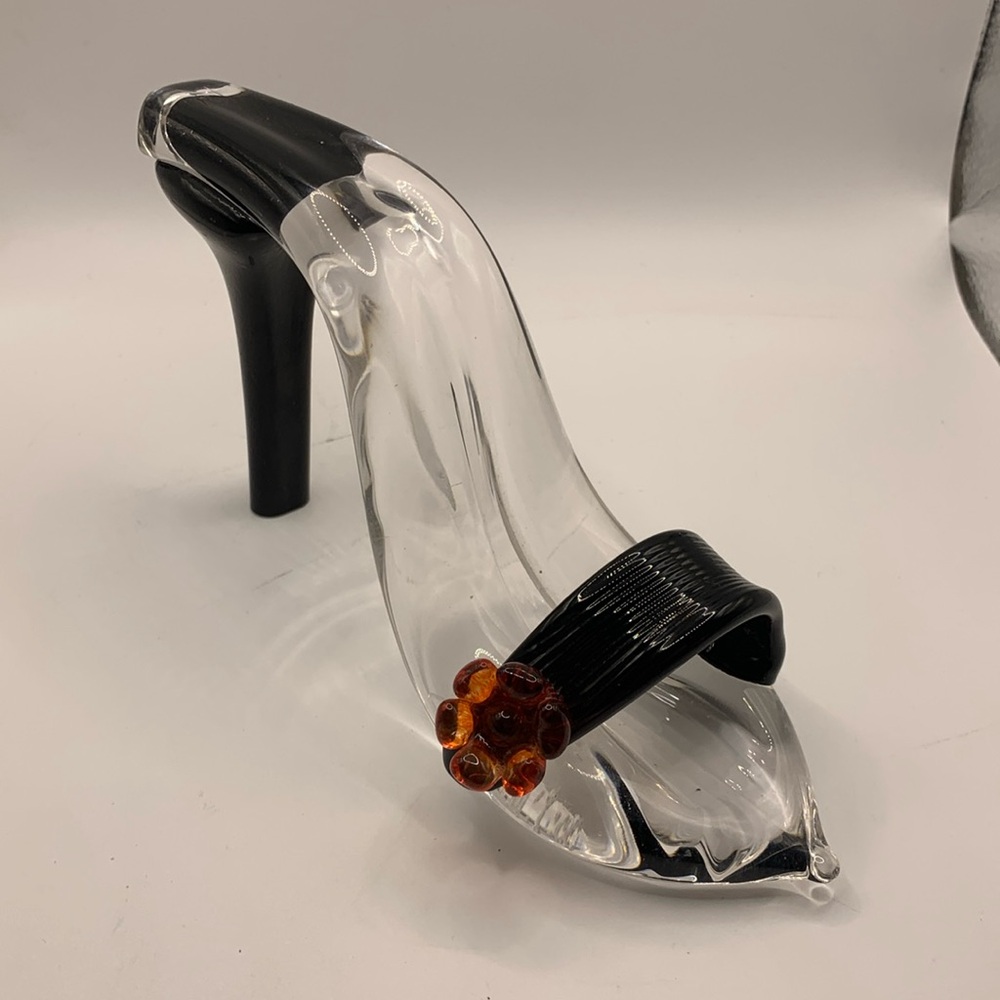Alex Padetski Studio Art Glass Slipper